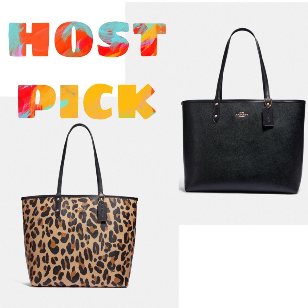 Coach Tote Leopard Print - Picture 4 of 9